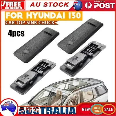 4* Car Top Water Sink Roof Rail Rack Moulding-Clip Cover Cap For Hyundai I30 • $22.09