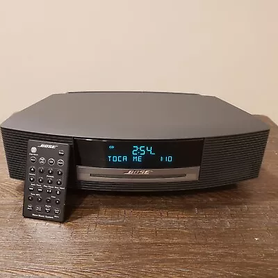 Bose Wave Music System AM/FM CD Player Clock Radio+ Remote AWRCC1 Mint Condition • $229