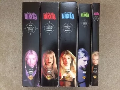 La Femme Nikita Complete Series 1-5 Set Seasons 1 2 3 4 5 (27-Disc) DVD Lot • $119