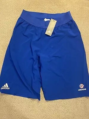 Mens Adidas New Team USA Volleyball Shorts Royal Blue $55 Medium • $19.50