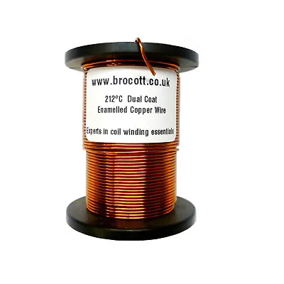 £12.35 • Buy ENAMELLED COPPER WIRE, MAGNET WIRE, COIL WIRE 1.00mm To 2.00mm / 100g To 1.5kg
