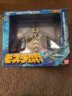 1998 BANDAI 8” Scale AQUA MOTHRA Figure Underwater Mode Godzilla NEW • $250
