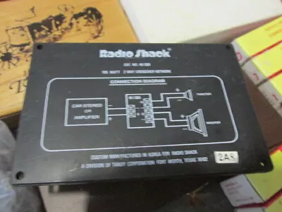 Vintage Radio Shack 100 Watt High Power 2 Way Crossover Network 40-1305 OPENED • $11.25