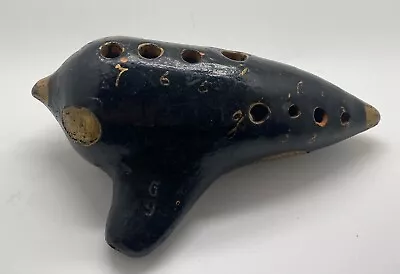 Antique Clay 1800's Era Ocarina Made In Australia Marked G9 • $85