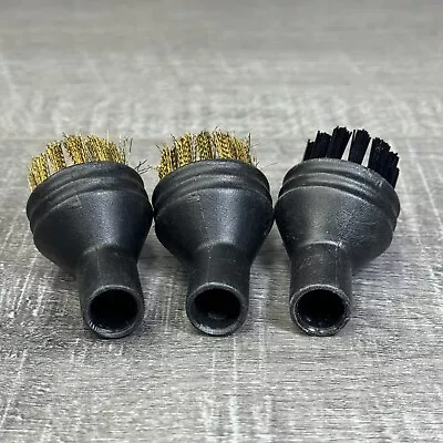 Scunci Portable Steam Cleaner SS1000 Replacement 3pcs Copper & Nylon Round Brush • $10.95