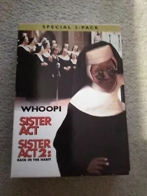£3.49 • Buy Sister Act/Sister Act 2 - Back In The Habit DVD (2008) Whoopi Goldberg,