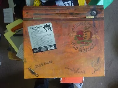 £200 • Buy Alice Cooper - Old School 1964-1974 School Desk Box Set 