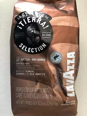 Lavazza La Reserva De Tierra Selection 1Kg Coffee Beans - Damaged Bag • £14.95