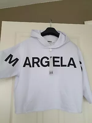 Hoodie MM6 Maison Margiela Logo-print Cotton • £50