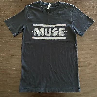 MUSE 2019 Simulation Theory Tour Tee XS Great Condition Double Sided Dates Black • $19.99