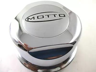 Motto Chrome 3 1/2  Custom Center Wheel Cap* #f-050/ #cmc9007 (for 1 Cap) • $29.42