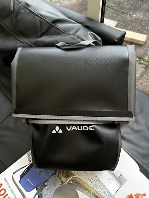 Vaude  Aqua Back Waterproof Pannier In Black 24L  1 Bag • £40