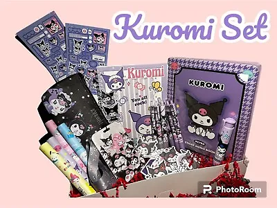 79 Pcs Kuromi Kawaii Stationery Set Cute School Supplies Back To School. • £26.99