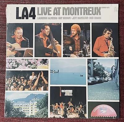 Sealed LA4 - Live At Montreux - LP Record - 1979 Concord Jazz - CJ 100 • $39.99