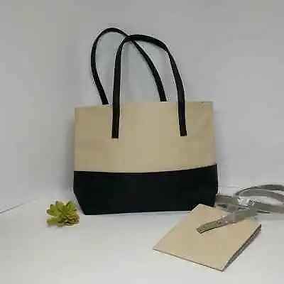 MARY KAY Tote Limited Edition Black And Tan Tote Bag And Crossbody Wallet Set • $20