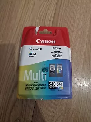 Canon Genuine Ink Cartridges PG-540/CL-541 - Pack Of 2 Multi-Coloured • £32.99