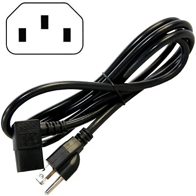 6ft AC Power Cord Right Angle For Samsung FP HL HP LN PL PN SP Series DEL LCD TV • $18.08