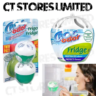 £4.86 • Buy 1 2 6 12 Fridge Odour Freshener Deodoriser Neutralise Odour Eliminator Croc 