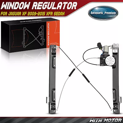 Power Electric Window Regulator With Motor For Jaguar XF 09-15 XFR Front Right • $74.99
