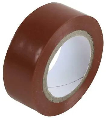 ELECTRICIANS INSULATION PVC TAPE - CHOOSE COLOUR 19mm X 20m Roll Insulating Wire • £2.89