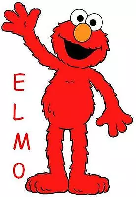 Elmo # 12 - 8 X 10 Tee Shirt Iron On Transfer Muppets • $4.95