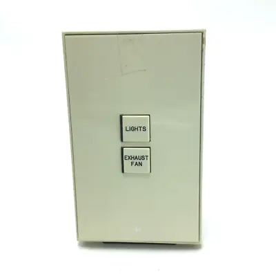 Vantage 2-Button SquareTouch Engraved Keypad (Light Almond) • $66.59
