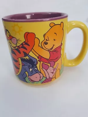 Disney Winnie The Pooh Yellow Mug  Nothing Warms The Heart Like Friends. 8.5x9cm • $22