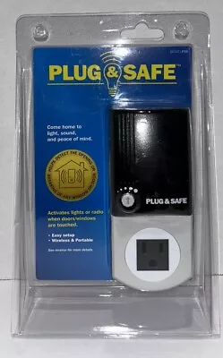 Plug & Safe Motion Sensor Detector Wireless Home Theft Security System PS8 • $14.25