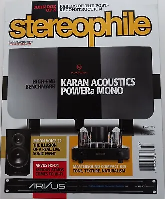 $5.99 • Buy Stereophile Magazine May 2023 Issue  Karan Acoustics Powera Mono  Brand New!