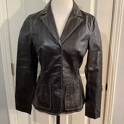 Women’s Vintage Michael Kors Leather Jacket Size 4 Great Condition! • $35