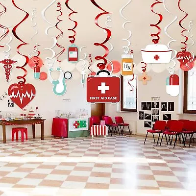 Levfla 30pcs Nurse Party Hanging Swirls Decoration For Graduation...  • $23.73