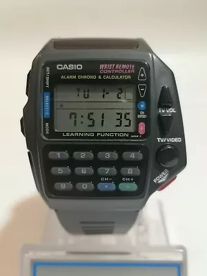 Vintage Casio CMD-40B 1175 Remote Control Calculator Men's Watch  • $290