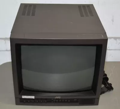 ^ JVC TM 1400SU Pro Color TV Broadcast Monitor Retro Gaming CRT PVM #X1649 • $220