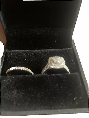 $1700 • Buy Engagement Ring Set 1ct Diamonds