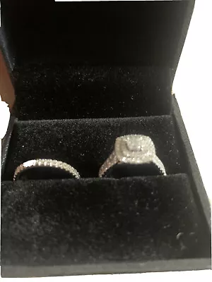 Engagement Ring Set 1ct Diamonds • $1700