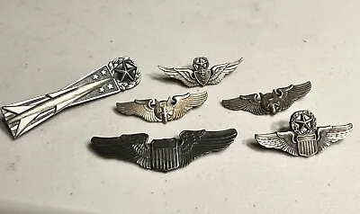 Collection Military Wings Pins Most Sterling Silver - WW2 NS Meyer And More • $350