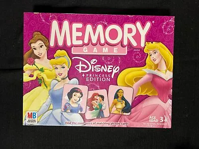 MB Milton Bradley Memory Game Disney Princess Edition ~ New Sealed • $24.99