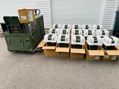 Video 23.3 Hour 04-20442 AMMPS Military Generator Control Panel Cummins MEP-1040 • $650