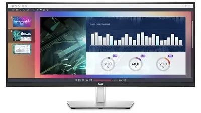 Dell 34 Inch Ultrawide  WQHD (Wide Quad High Definition) Curved USB-C Monitor • $300