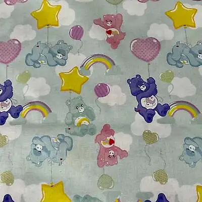 LC1597 Care Bears Mint 1/2m Quilting Cotton • $11.50