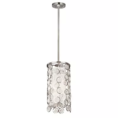 Murray Feiss P1429PN Lighting Lexi Pendant In Polished Nickel Finish • $65