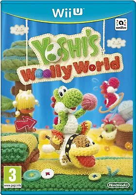 Wii U Yoshis Woolly World (Nintendo Wii U) MINT Condition -FAST & FREE DELIVERY • £23.98