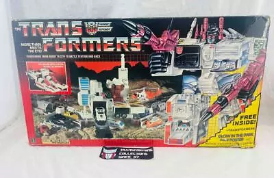 Transformers Original G1 1986 City Metroplex Complete W/ Box Poster Offer • $400