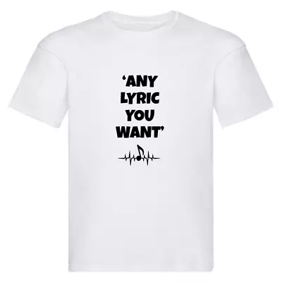 Ace @ Frehley@ KID'S Tshirt Tee Shirt T LYRIC Gift Custom LYRICS • £14.99