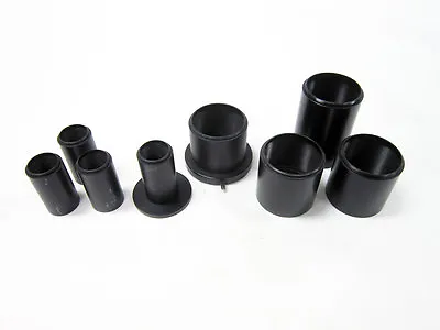 9x ( NINE ) PIECE MICROSCOPE TUBE CAMERA EXTENSION MOUNT LOT 26MM 52MM DIAMETER • $69.99