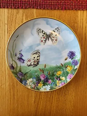 Kaiser Apollo Butterfly Collector Plate Doris Hofmann W Germany 7.75  • $8.99