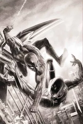 Ultimate Spider-man (#1) Mastrazzo Exclusive 3rd Pnt Virgin B&w Variant Key Htf • $30