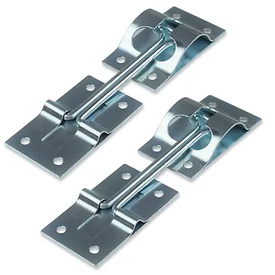 2 Pack 4  Metal RV Camper Horse Work Enclosed Trailer Door Stop Holder Latch Kit • $9.99