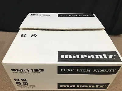 Demo Marantz PM11-S3 Integrated Amplifier In Black In 230V Made In Japan • $3500