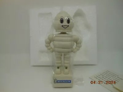 Bibendum Michelin Man Miniature Bobblehead Doll • $19.95